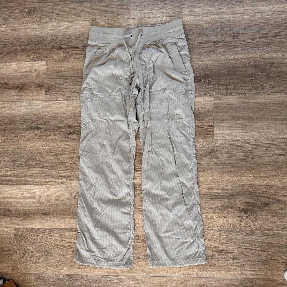 Lululemon Dance Studio Midrise Full Length 30" Sandstone Pants Sz 10-LW5ENOR